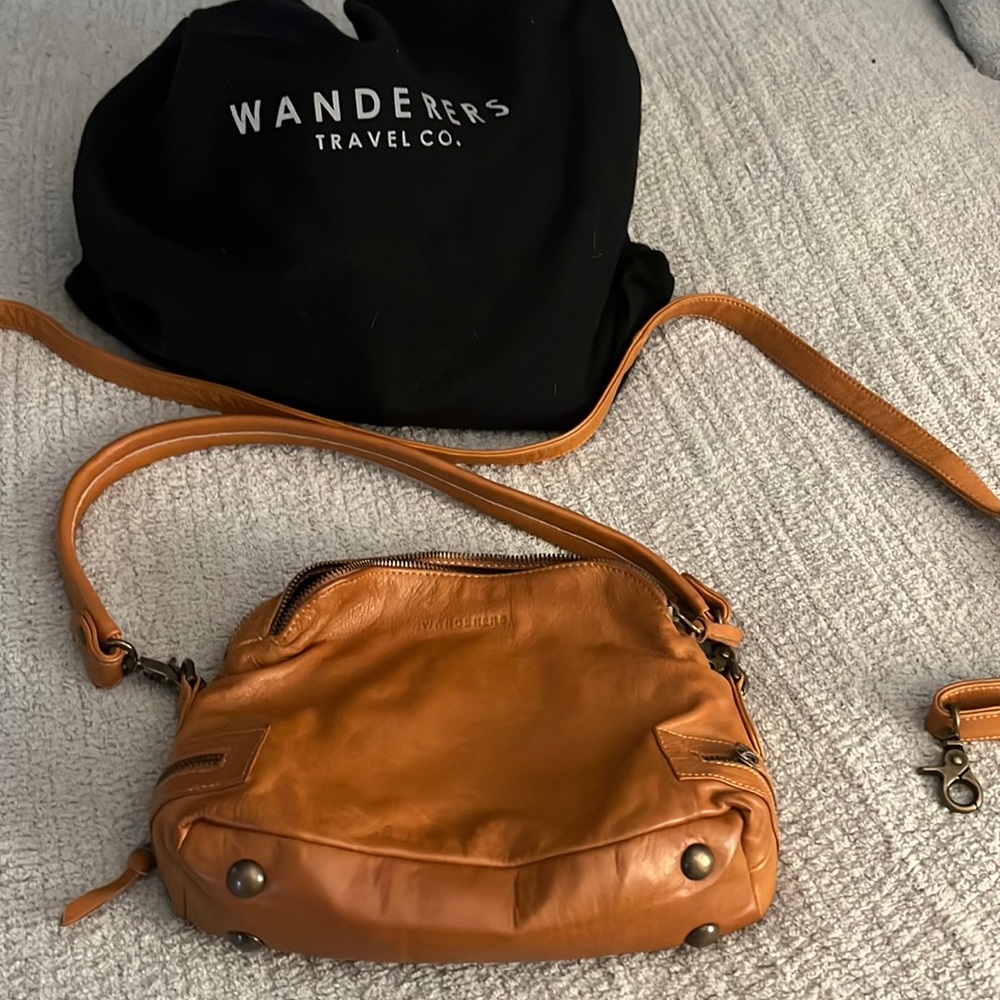 Leather crossbody. Slightly used.